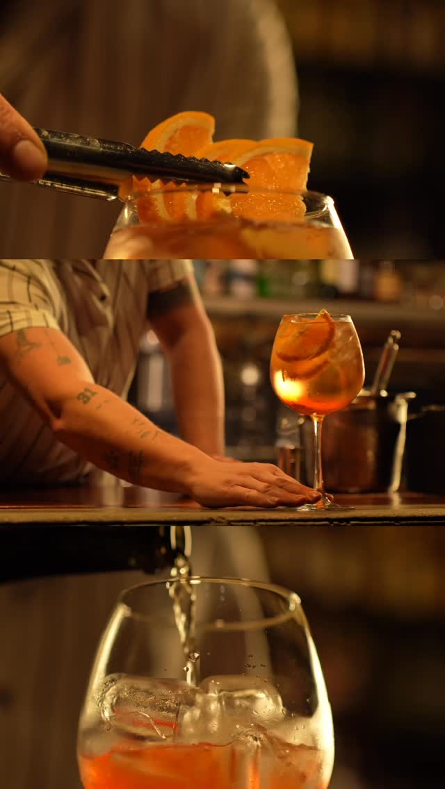 Cocktail craft at the bar